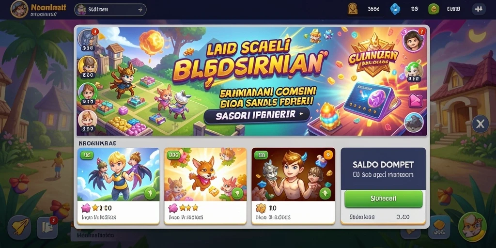 Fitur multi-pemain yang memungkinkan kompetisi seru.
