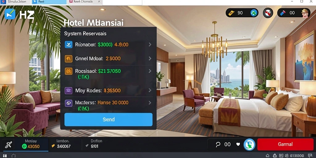 Menampilkan leaderboard kompetisi antar pemain.