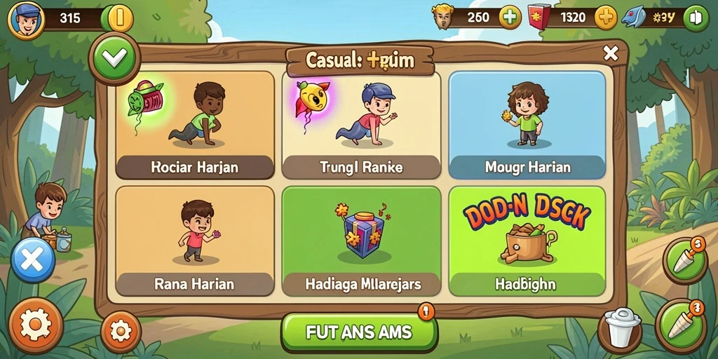 Pengalaman bermain yang aman dan menyenangkan.