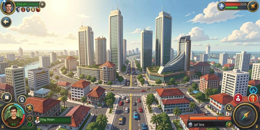 Mode kompetisi yang seru dan menantang.