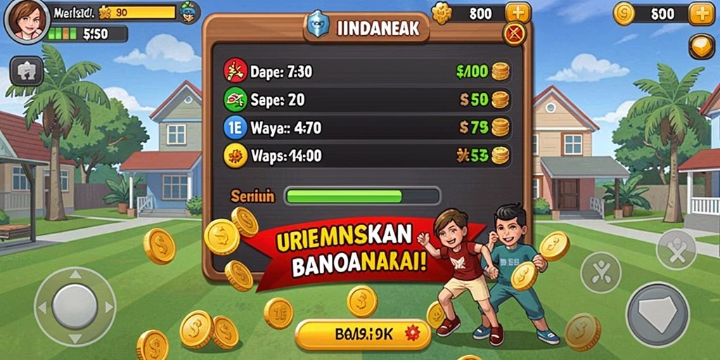 Sistem pertarungan yang dinamis dan seru.