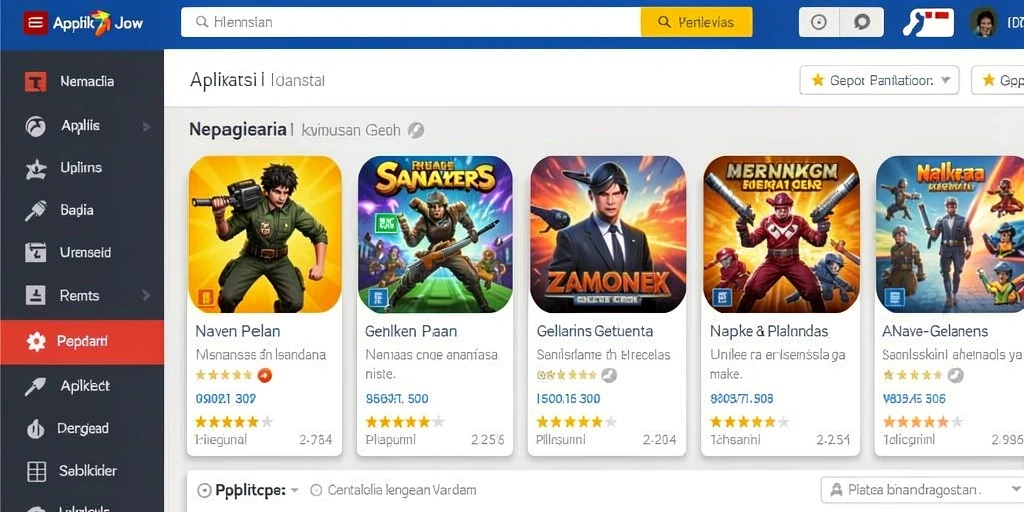 Screenshot OJA89 memperlihatkan pemandangan alam yang indah dan detail.