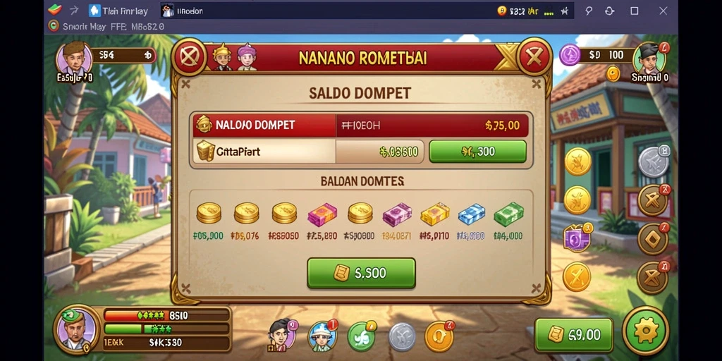 Karakter-karakter unik yang dapat dipilih dan dimainkan.