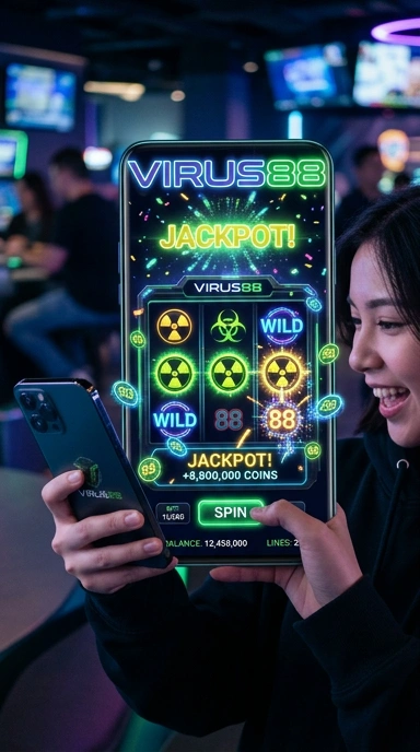 virus88 — layar beranda